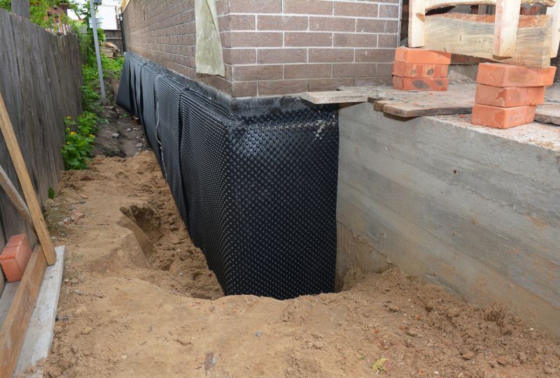 Foundation Waterproofing Application